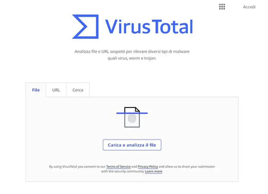 Come riconoscere i file infetti