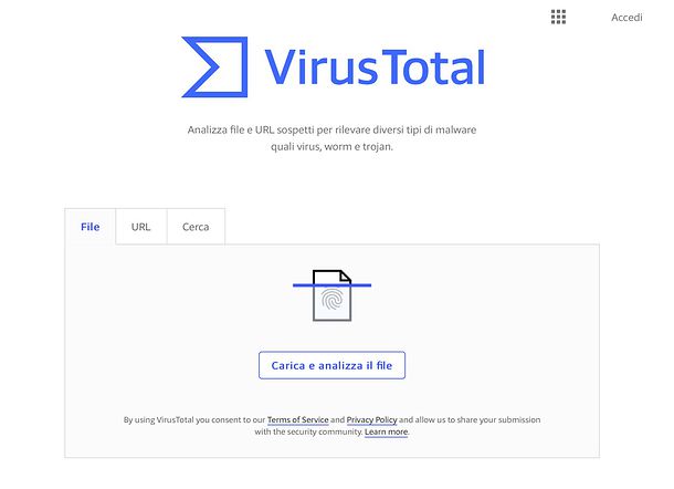 Come riconoscere i file infetti